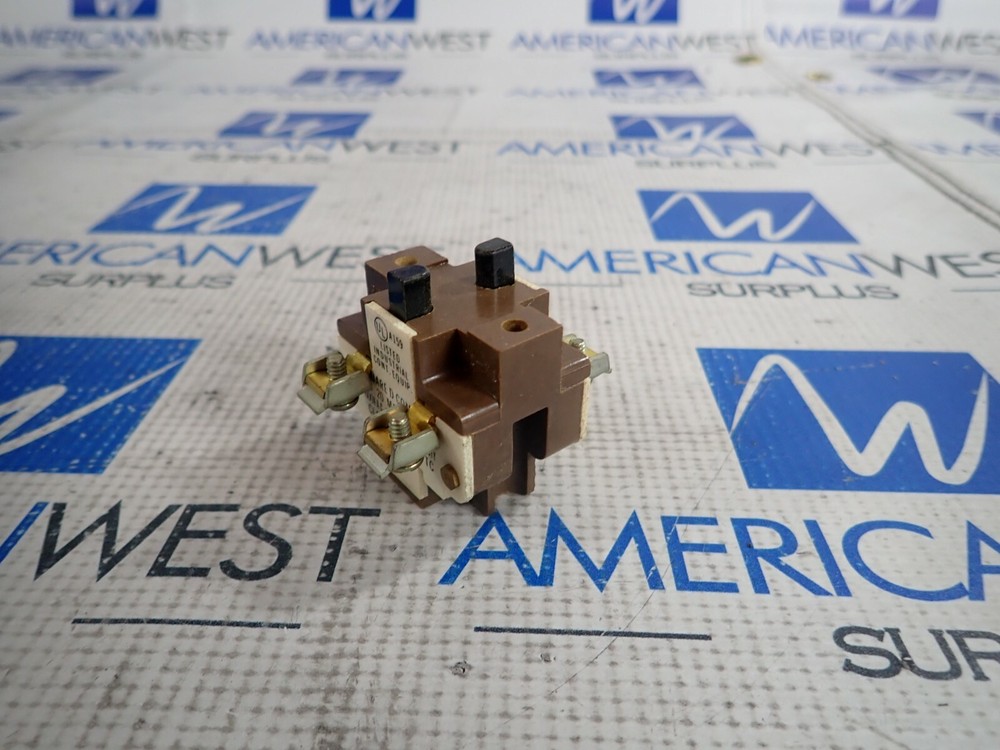 SQUARE D 9001 TYPE TC CONTACT BLOCK