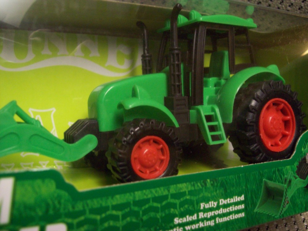 Farm Explorer Fully Detailed with Authentic Working Functions Plastic Tractor