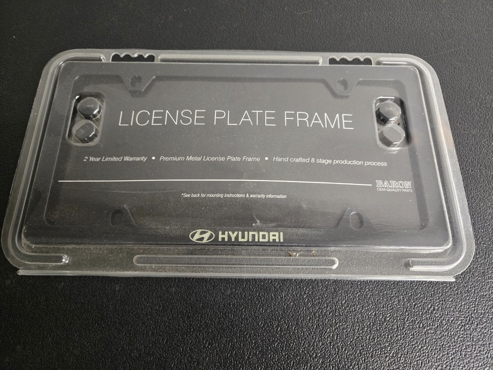 Hyundai License Frame