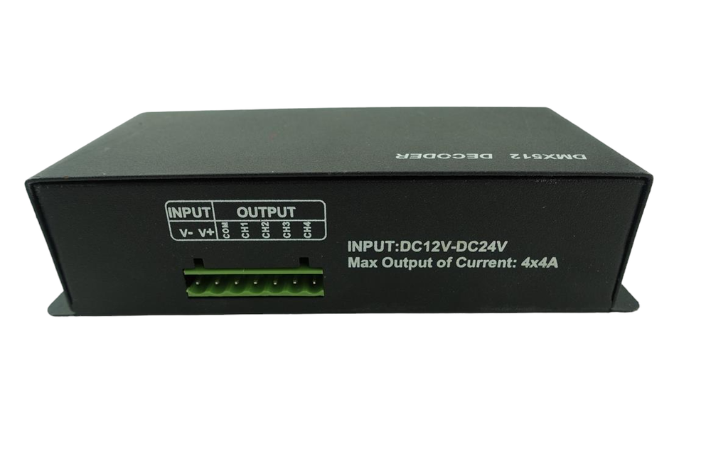 Litegear LED Lighting RGBW Controller 4x4A DMX512 Decoder 4 Channel DMX