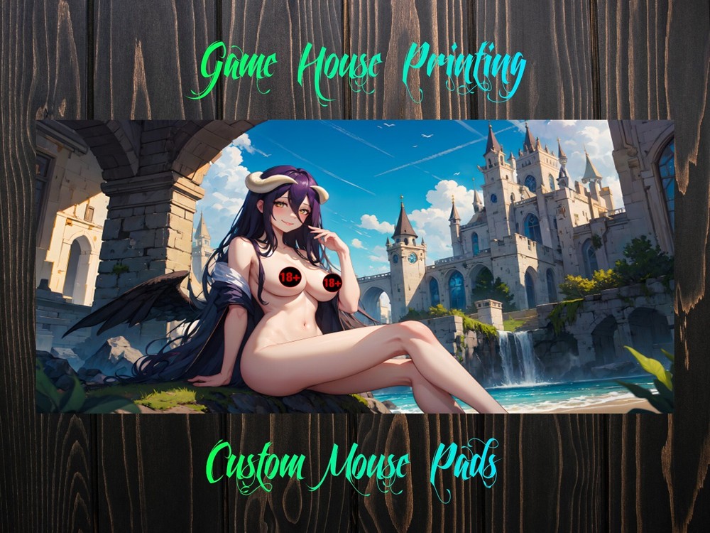 Overlord Albedo 3 Custom Mousepad