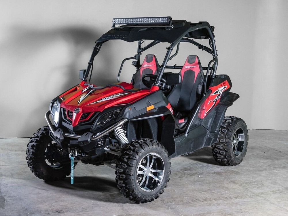 TERRARIDER CF MOTO ZFORCE FULL UTV WINDSHIELD - AR 1/4"