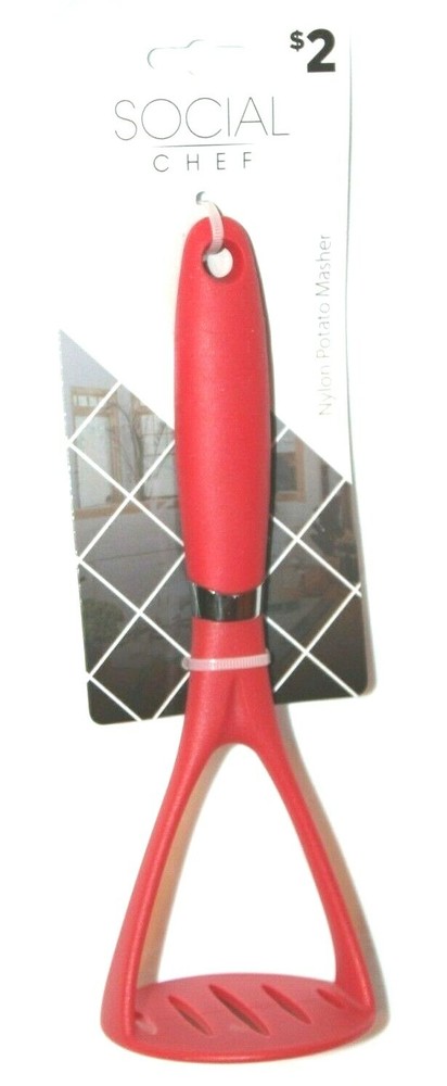 Social Chef Nylon Potato Maker - Red