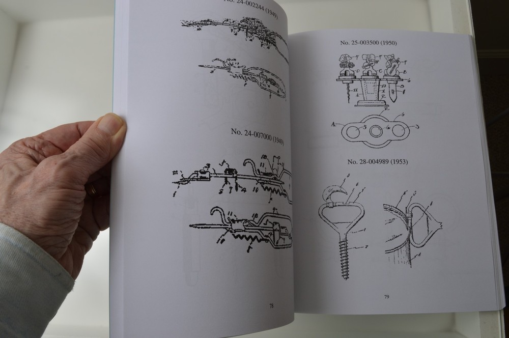 Corkscrew Patents of Japan