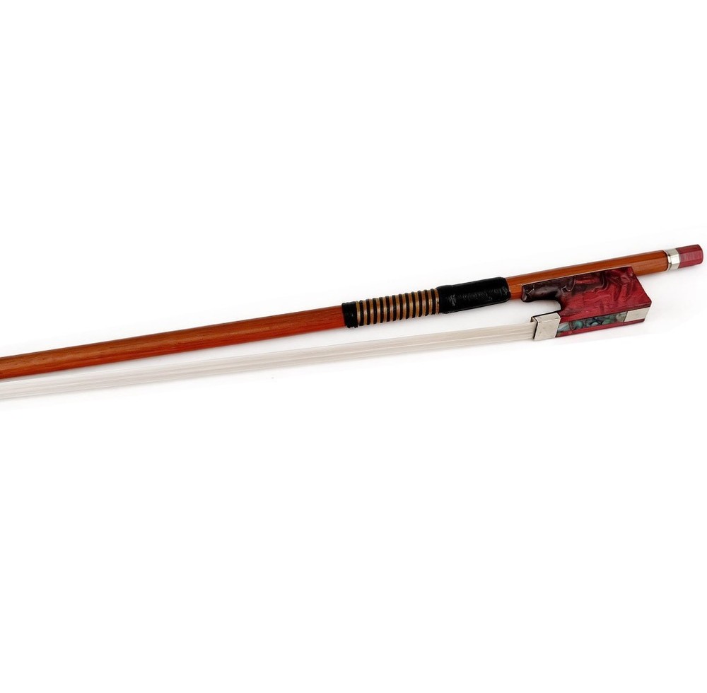 Master Antique Pernambuco 4/4 Violin Bow Special Maple Frog Nickle Part Fast 58g