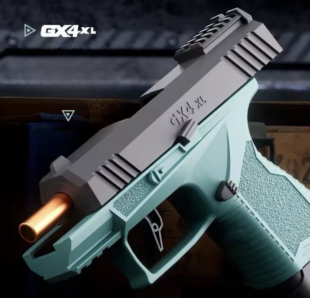 Mini GX4 Pocket Toy Model – Continuous Shell Ejection Soft Bullet Launcher