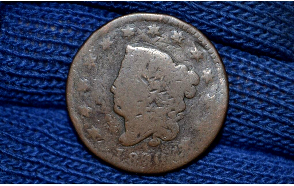 1820/19 Large Cent * GOOD Details ** Bargain **
