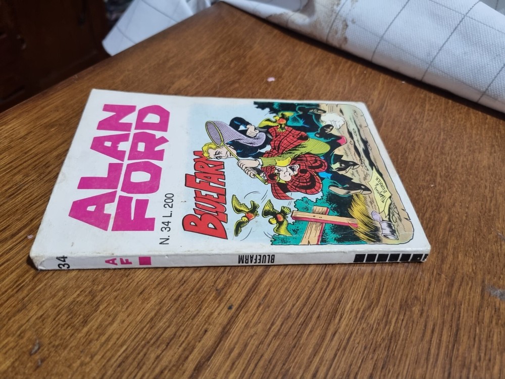 ALAN FORD NO. 34 ORIGINAL EXCELLENT CONDITION ++