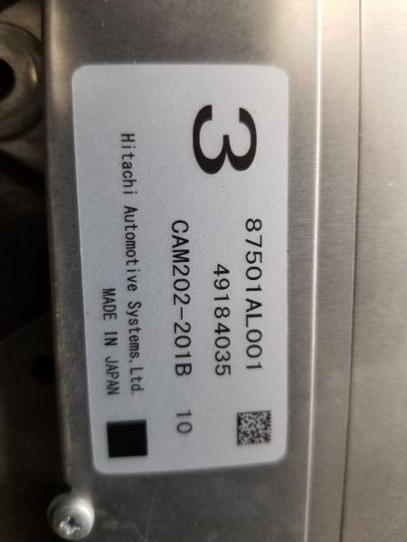 Camera/Projector Front Camera Windshield Mounted Fits 15 LEGACY 10233717