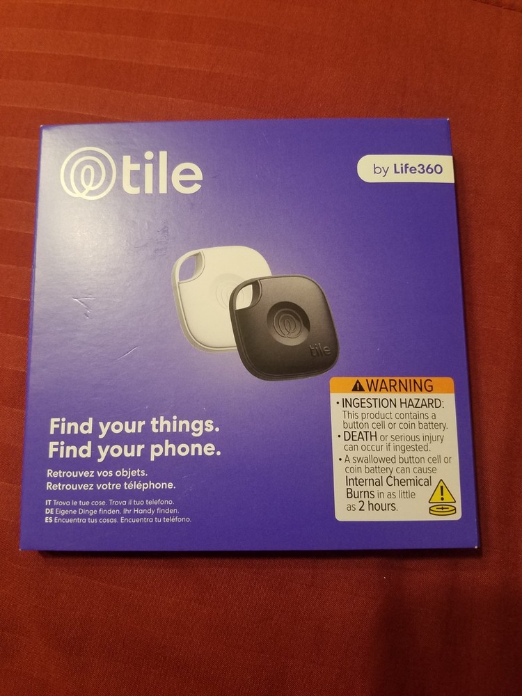 Tile by Life360 Tile Mate Bluetooth Tracker Keys Finder