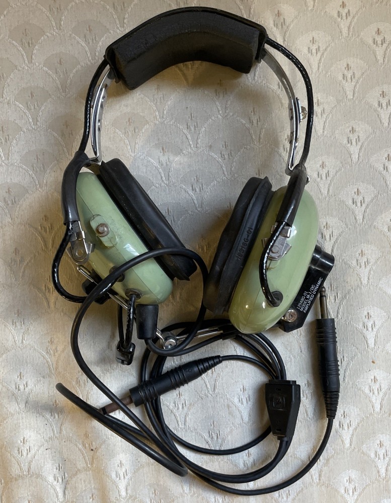 David Clark Model H10-30 Aviators Headset Heilcopter