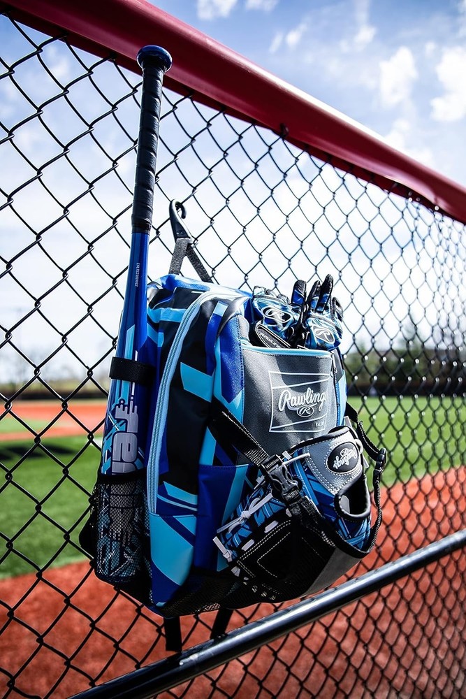 Durable Royal Blue T-Ball Equipment Backpack with Ultimate Organization Features