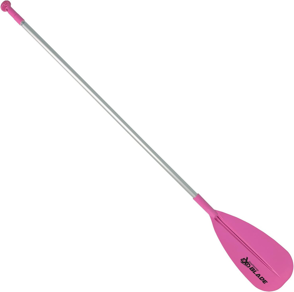 Ex-O Blade Adjustable Kayak Paddle 72”-92” - Aluminum, Comfort Grip, Versatile U