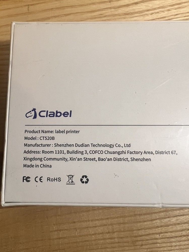CLABEL Label Maker Machine - Blue