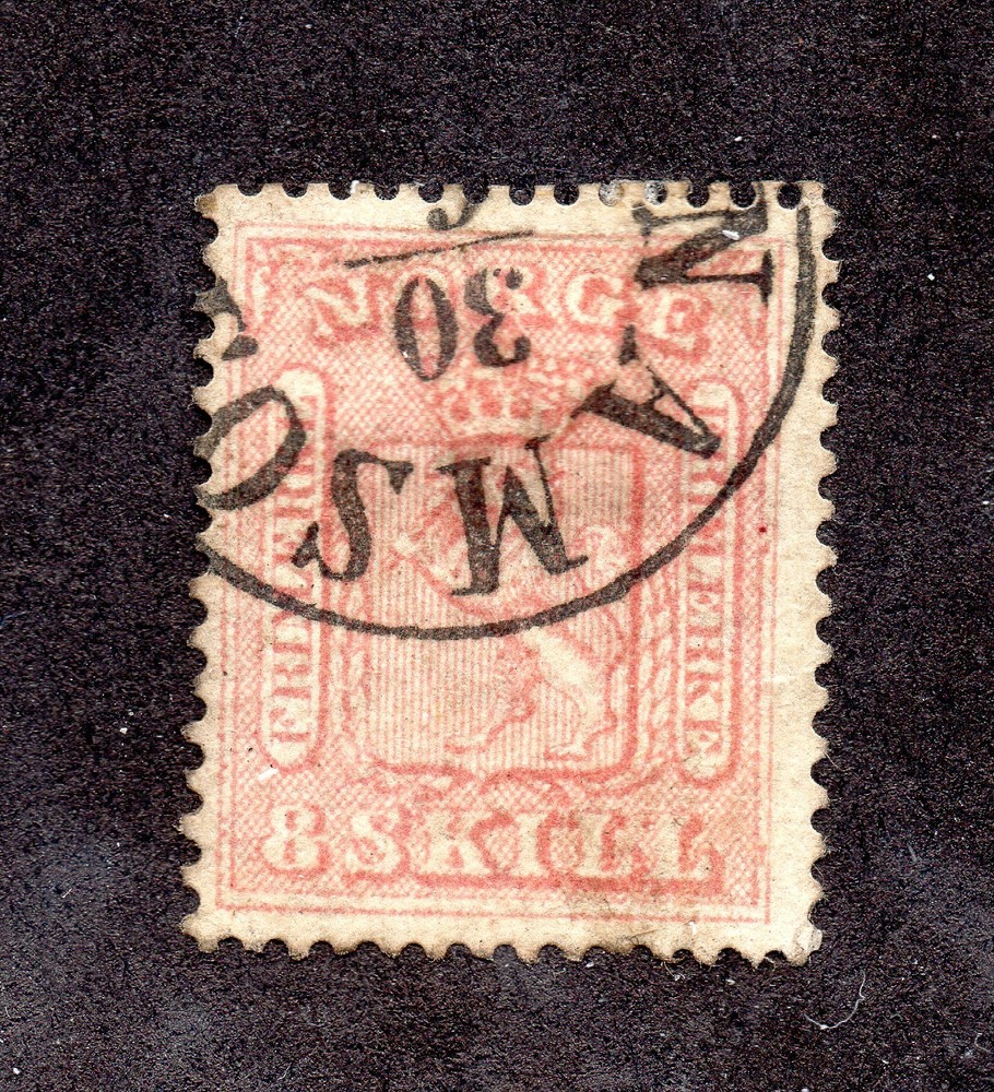 Norway - Sc# 9 Used       /       Lot 0923360