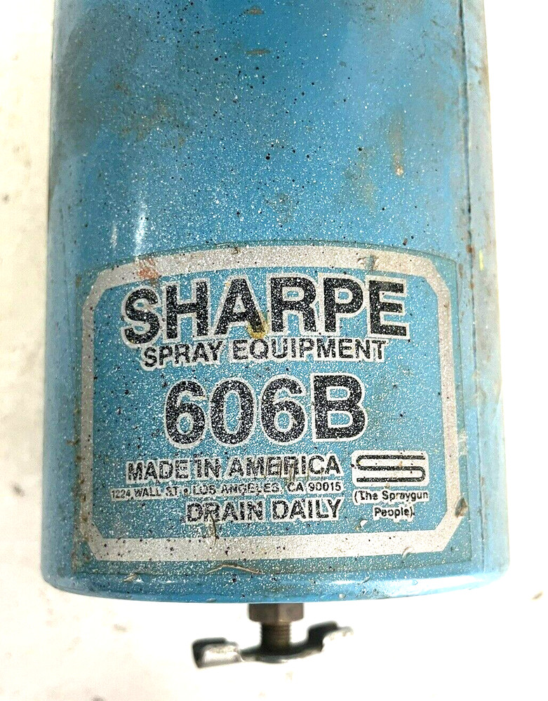 Sharpe Spray Equipment 606B Air Filter *Not Tested* *Unknown Condition*