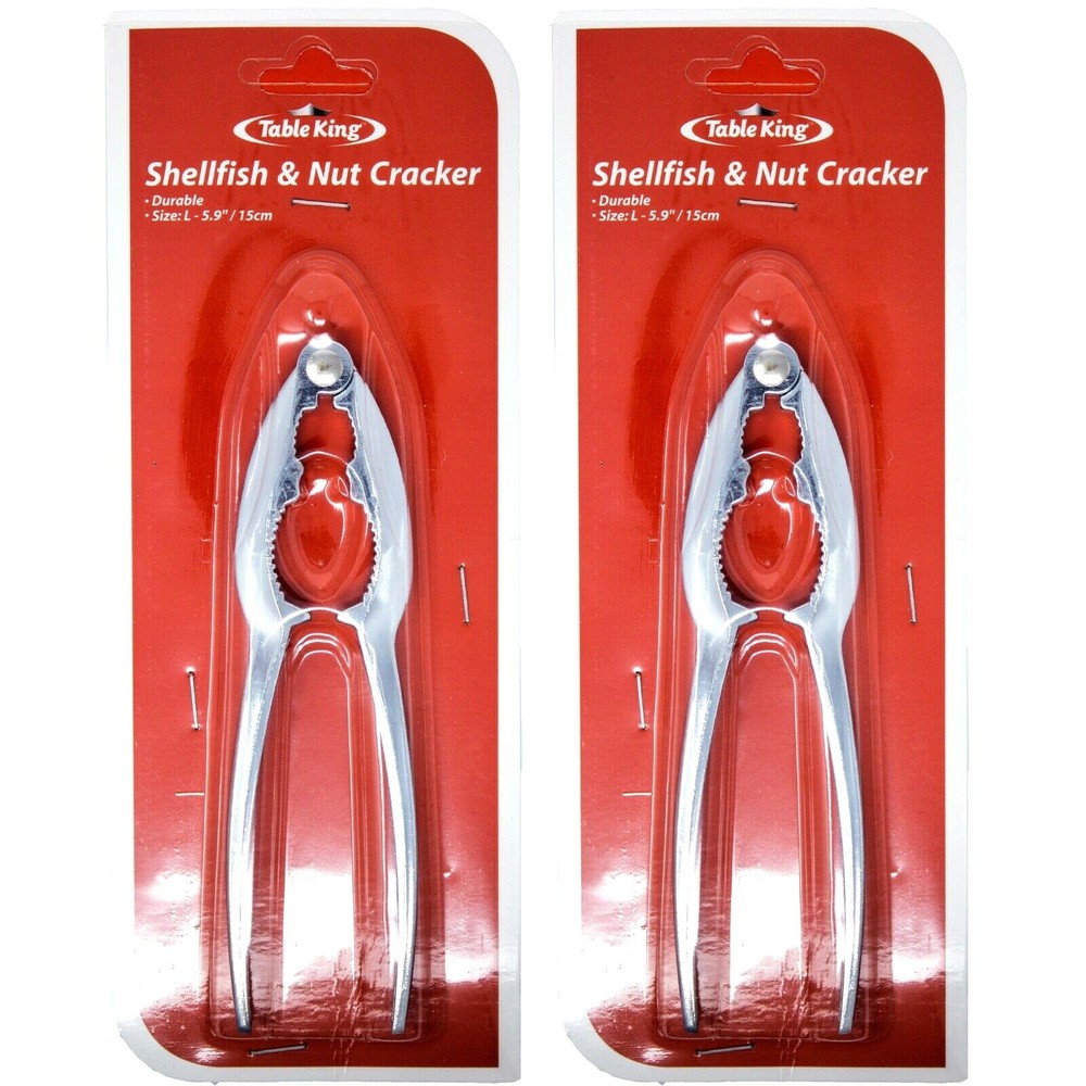 Lobster Nut Cracker Seafood Shellfish Crab Cracking Tool Opener 5.9" (1-5 Pack)