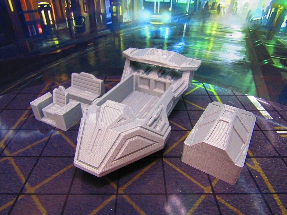 Speeder Hover Convertible Car