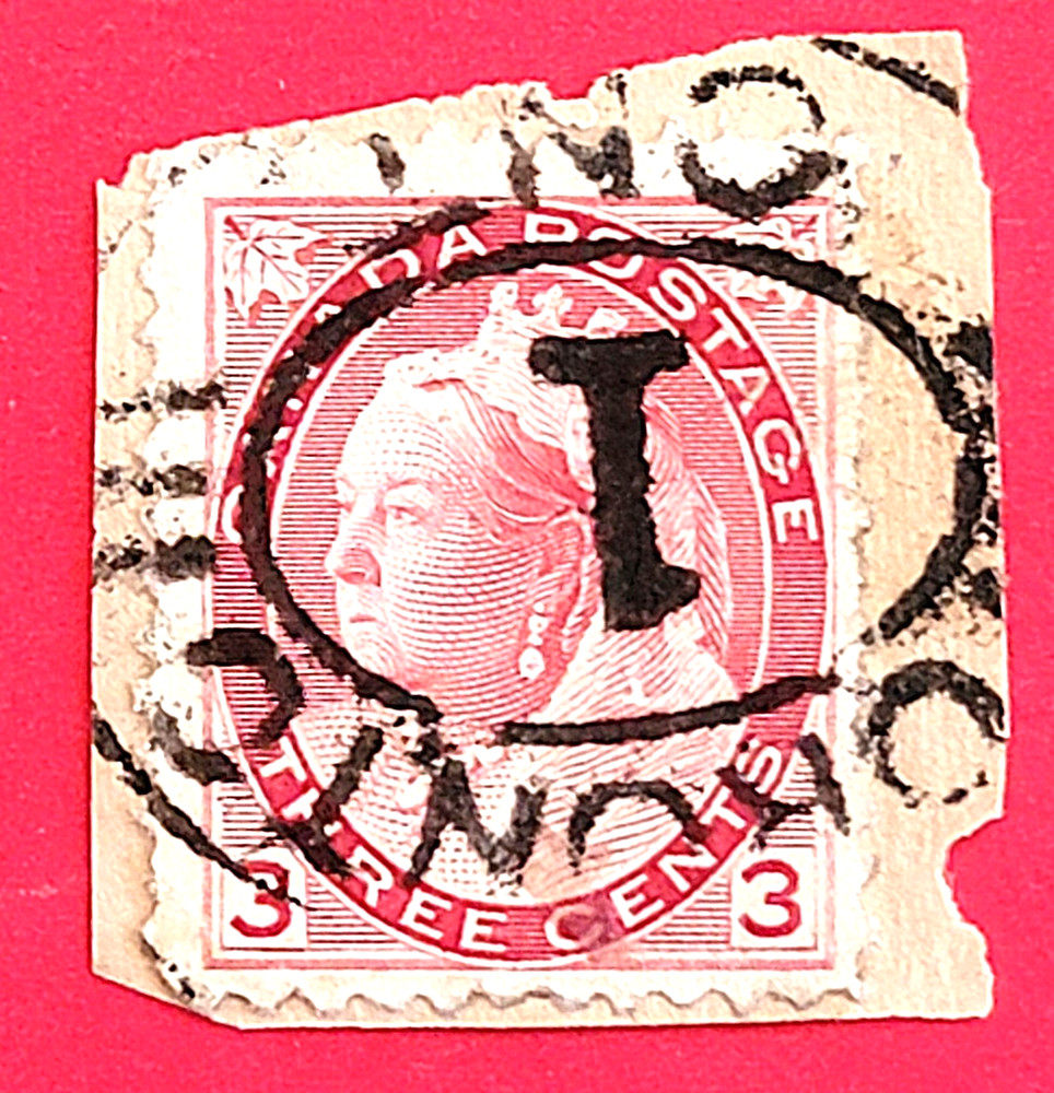 Canada Stamp 78 "Queen Victoria Numeral Issue" Used - Numeric cancel