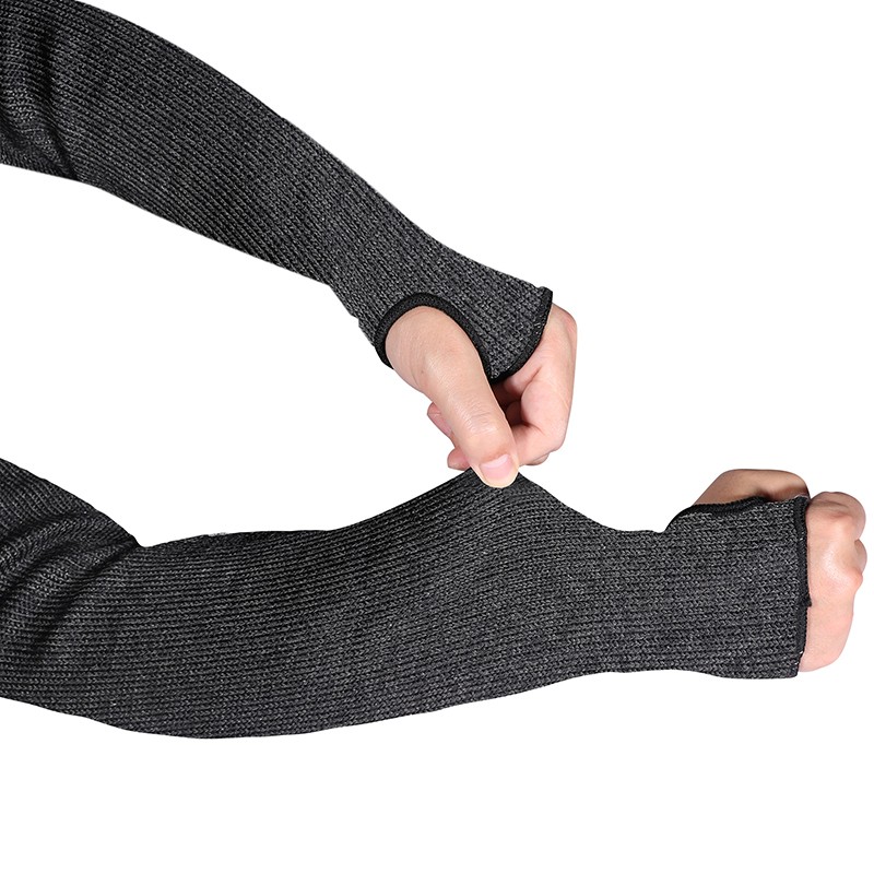 Cut Resistant Arm Sleeves Protector Guards Workplace Safety Gear Durable Fabric