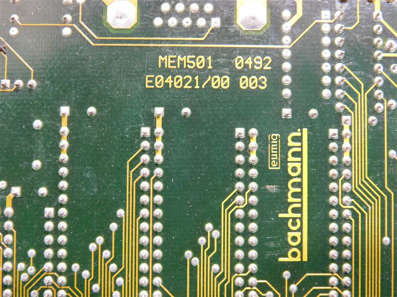 USED Bachmann MEM 501 B 4018/00 Memory Module