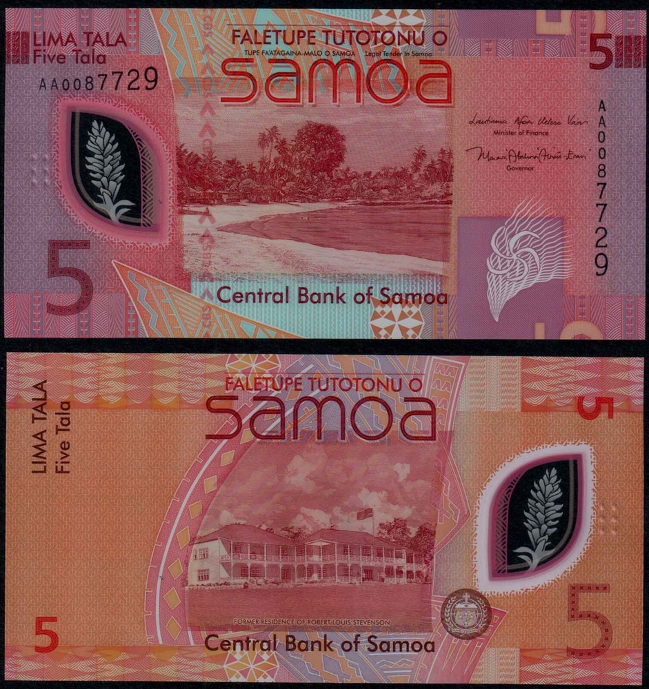 SAMOA 5 TALA (P47) N. D. (2023) POLYMER UNC