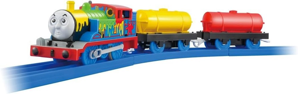 Tomy Thomas TS-18 Painted Plarail Pla-Rail Motorized Train