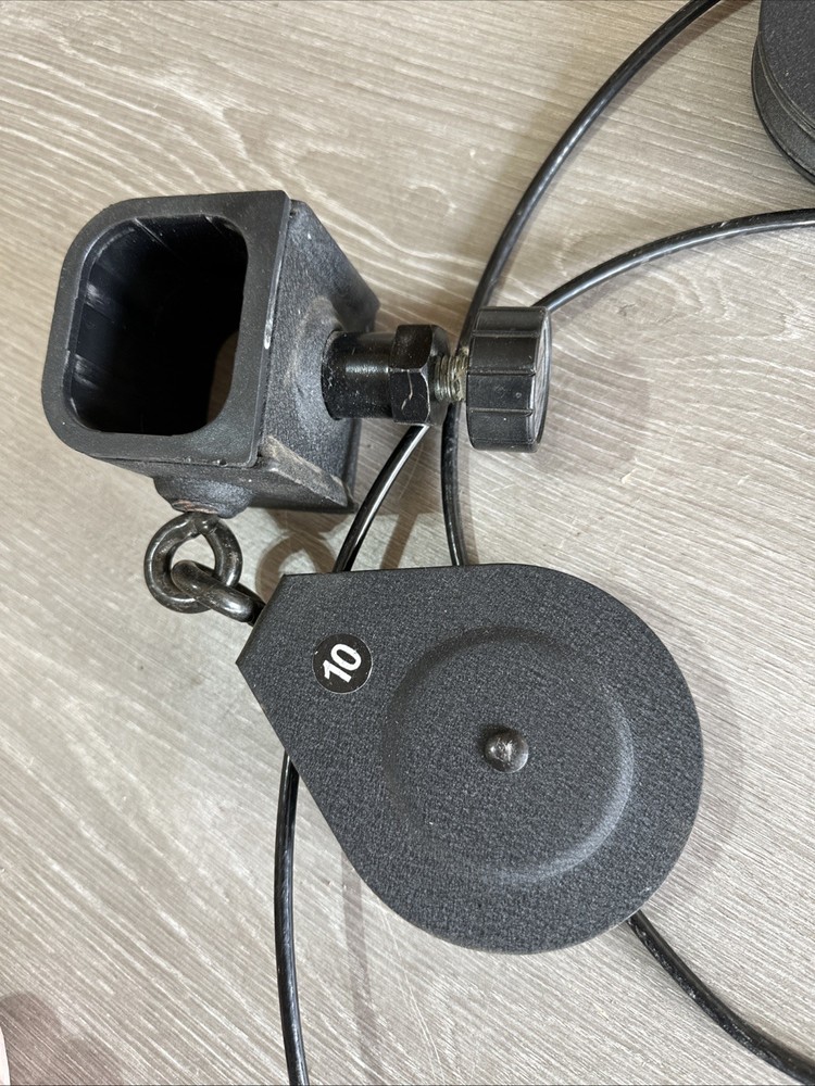 Bowflex Xtreme 2 Bowflex Cable Set 3.5" Pulleys Clips Locking Mounts