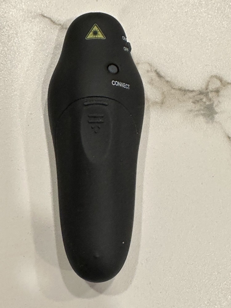 Wireless Presentation Clicker Remote & Laser Pointer