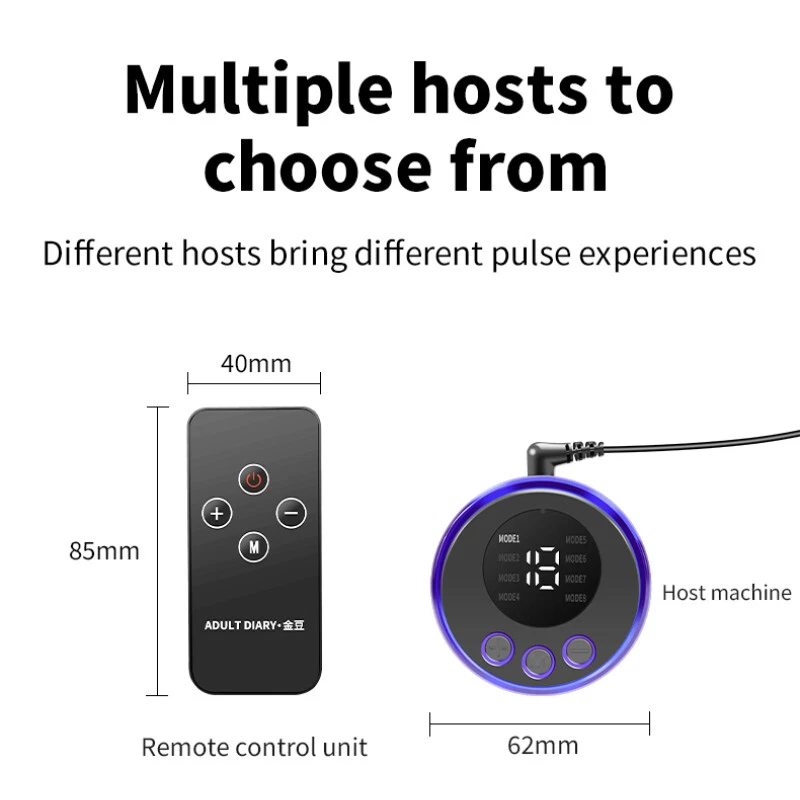 Electric Penis-Stretcher Enhancer-Ball-Scrotum-Ring-Delay-Ejaculation Men Remote