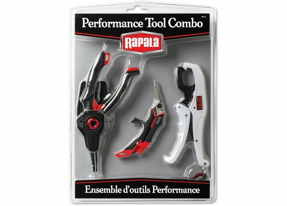 Rapala MAG Spring RPRTC Performance Combo Pack - Lip Tool, Scissors & Pliers NEW