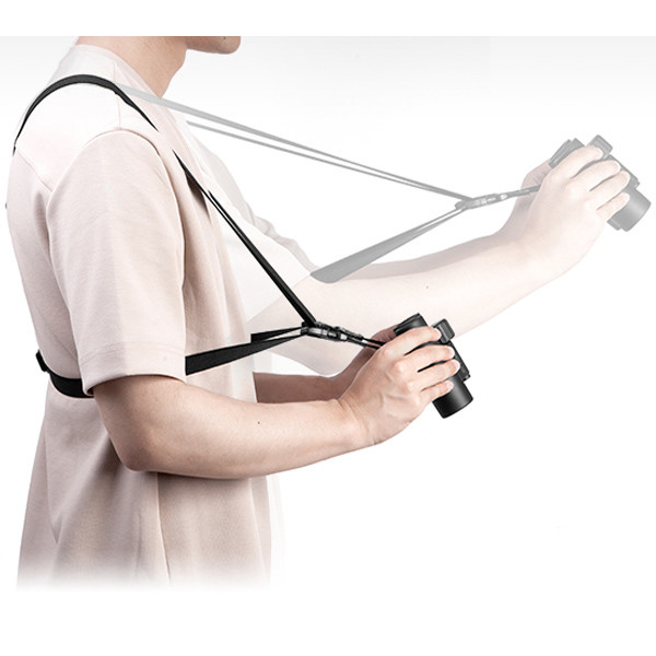 Universal BINOCULAR HARNESS Suspender for Meade Luna Eagle Optics Opticron