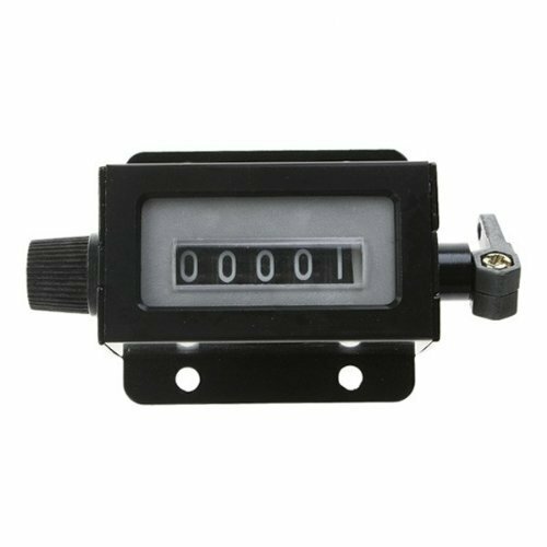 D67-F Black Casing 5 Digits Mechanical Pull Stroke Counter