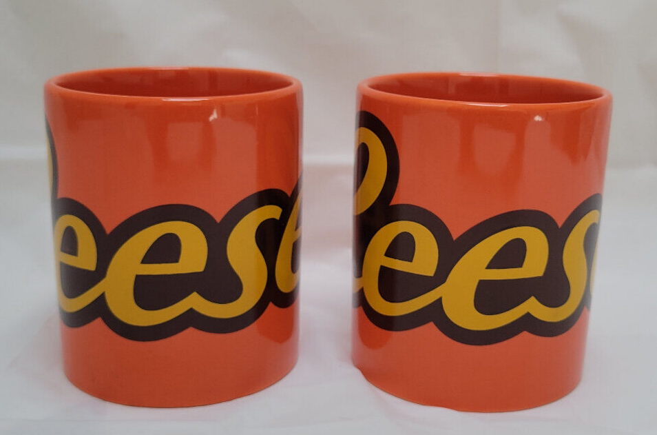 2 Reese's Coffee Tea Hot Chocolate Mugs - Cups Regular Size