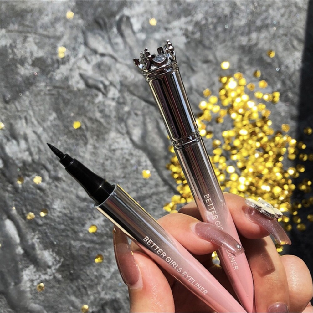 Liquid Value Eyeliners hyper easy use long-lasting Waterproof Black 3 packs