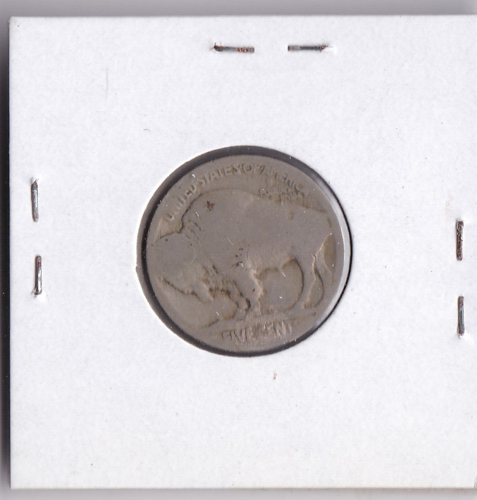 1919 Buffalo Nickel Acid Dated L6