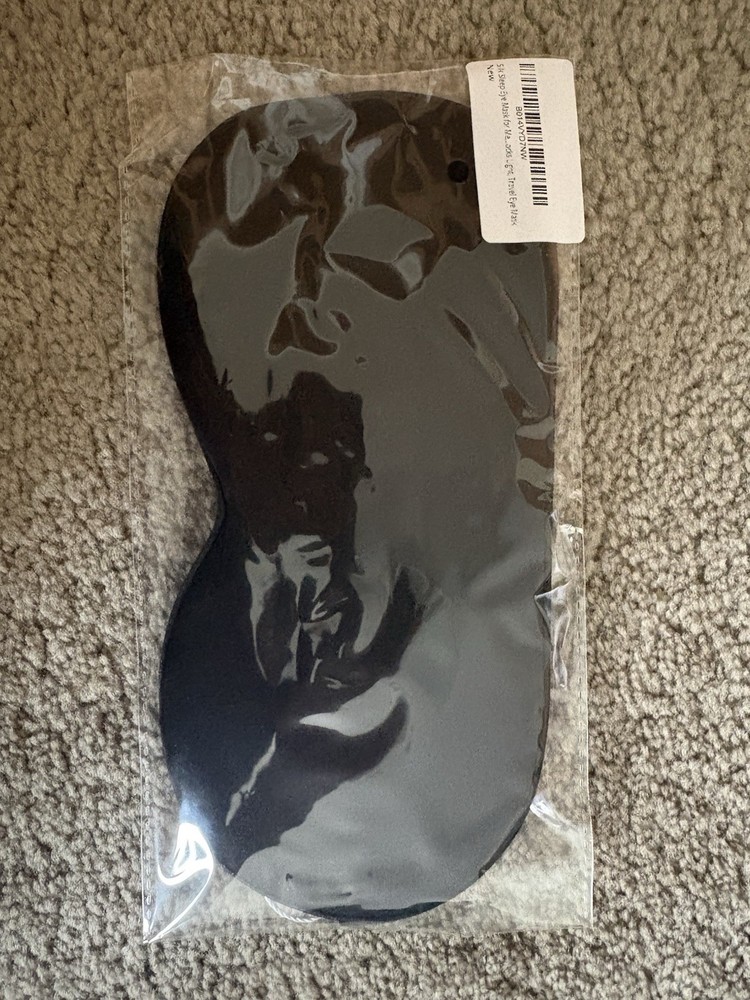 Jersey Slumber JER-001 Sleeping Eye Mask - Black