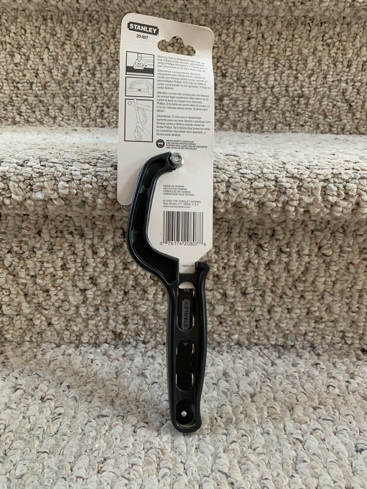 2000 Stanley MiniHack Utility Hacksaw ( 20-807)