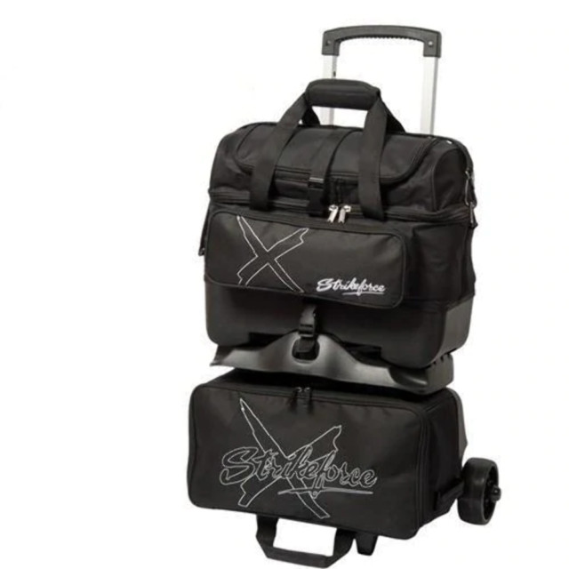 KR Strikeforce Hybrid Black 4 Ball Roller Bowling Bag