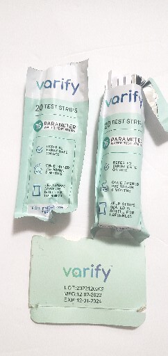 VARIFY 16 Parameter Water Test Strips (60) Test Strips EXP:12/01/2024 *PLS READ*