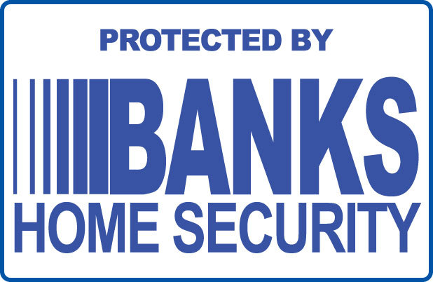 Banks Security Systems - SECURITY SIGN- #PS-413