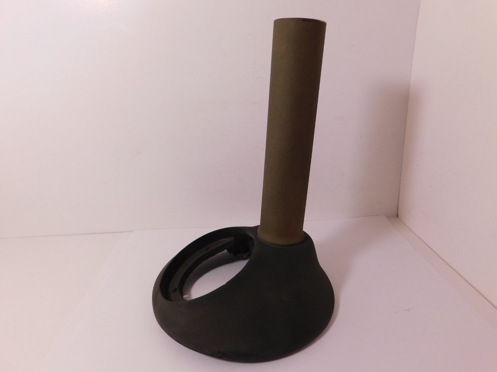 One Slightly Used Black Dial Candlestick Base w/Stem and Needs Restoring!