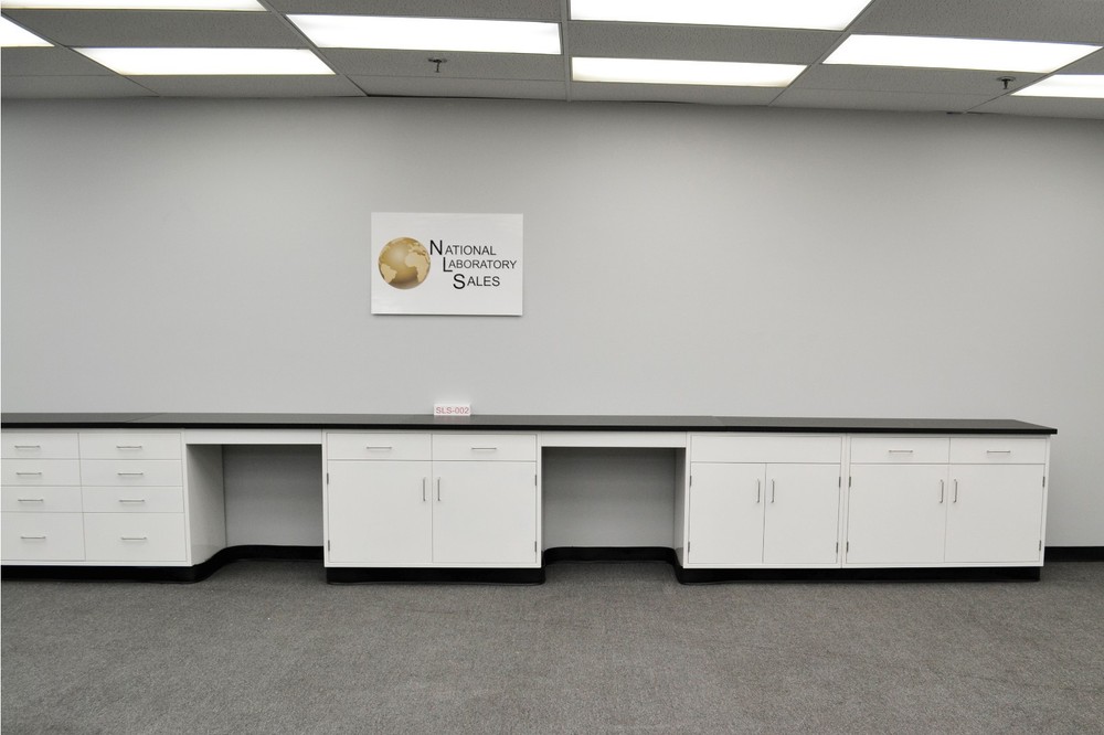24' Fisher American Laboratory Cabinets / Case Work / Bench & Tops E2-176