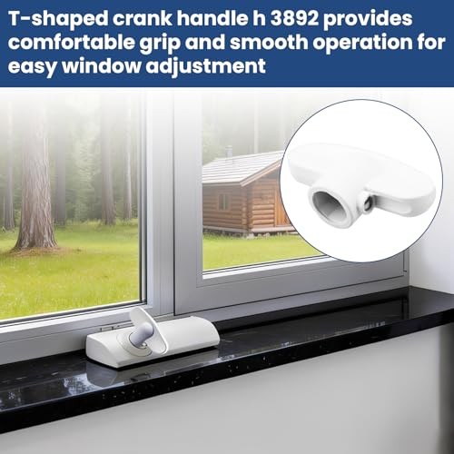 H 3892 Tee Window Crank Handle Operator Handle for Andersen Crank Handle,3/8"