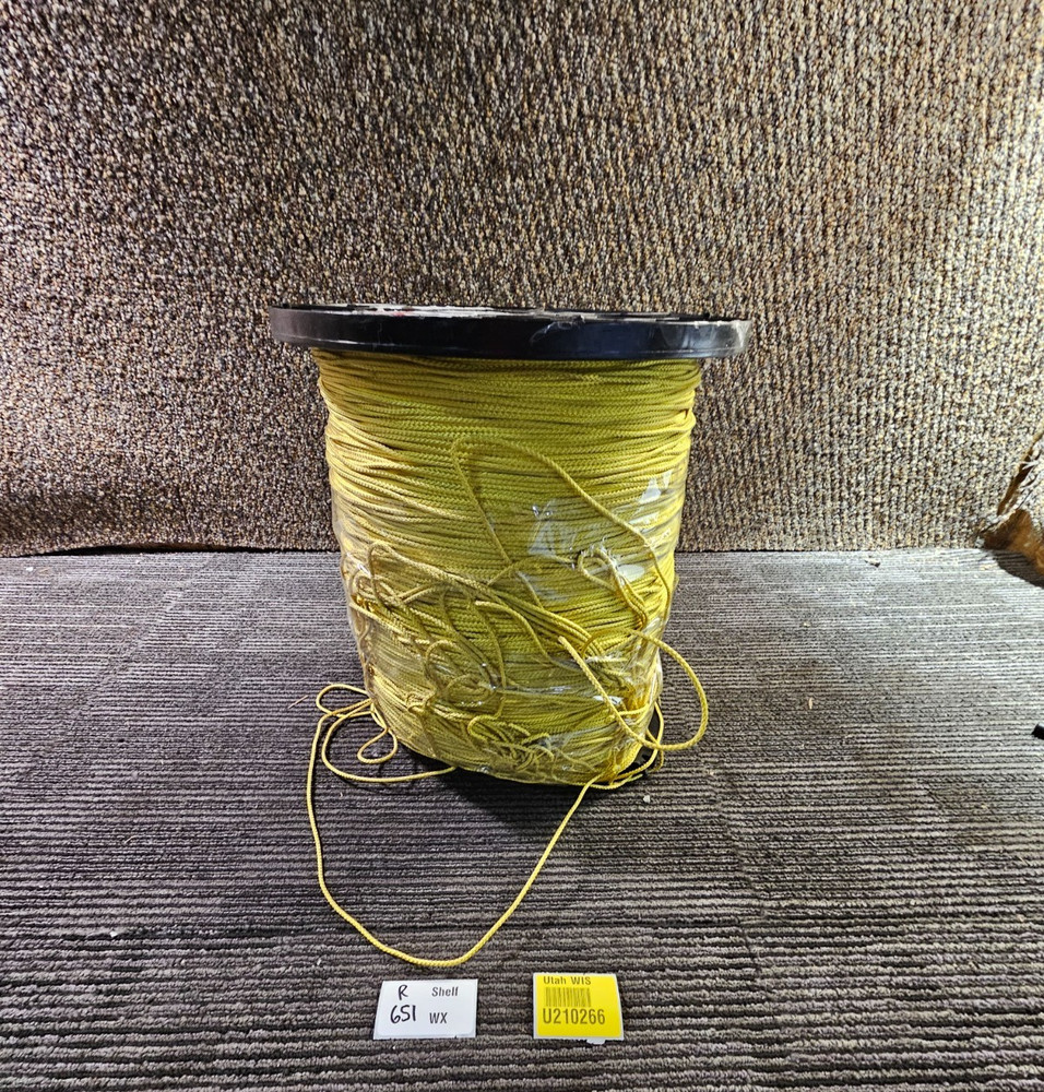 Polyester Stringline Cord with Kevlar Core 5000 foot Spool 1/8″ Diamond Braid