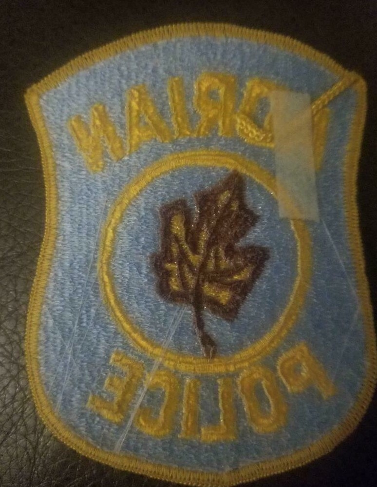 PATCH POLICE ADRIAN MICHIGAN MI STATE