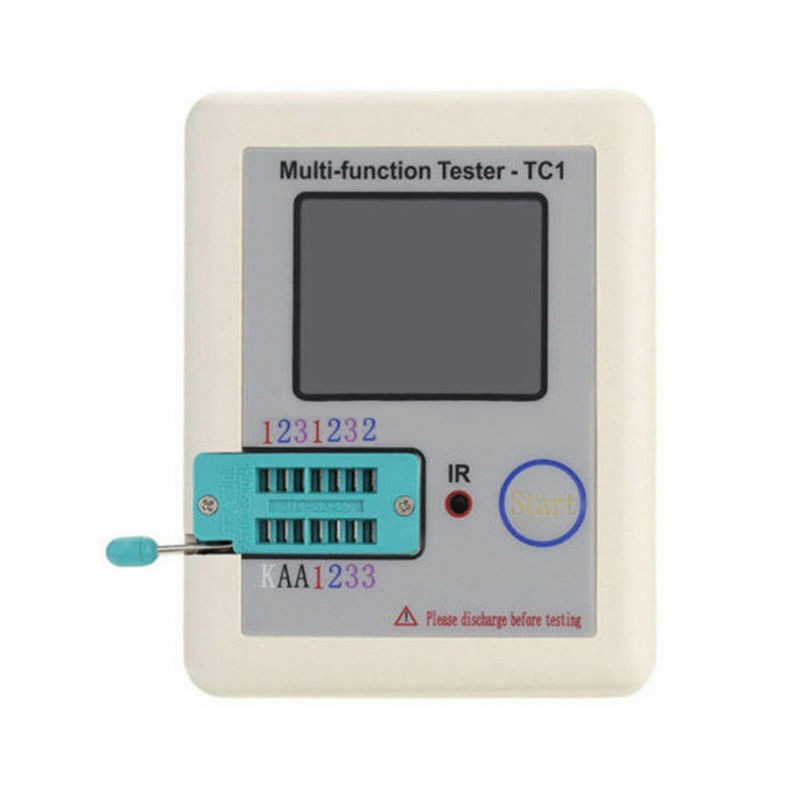 Transistor Tester TFT Diode Triode Capacitance Meter LCR ESR NPN PNP MOSFET C#