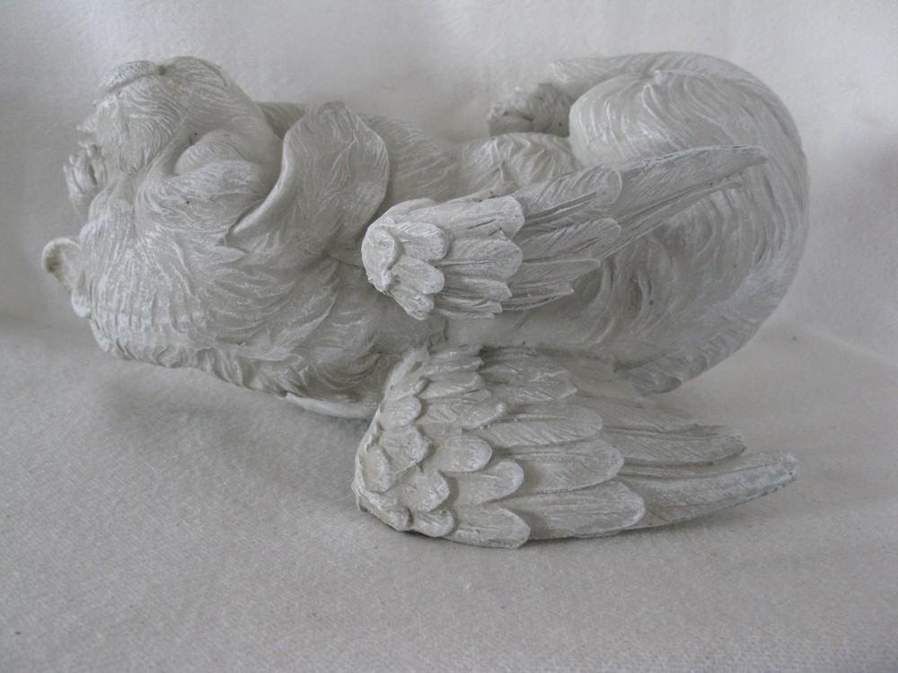 Rainbow Bridge Dog Angel Statue