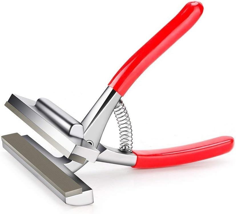 Durable Black Alloy Art Tool with Spring Return for Perfect Canvas Stretching