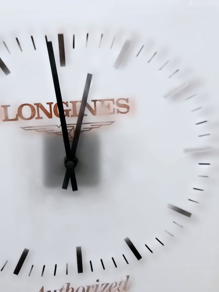 Longines Advertising Wall Clock